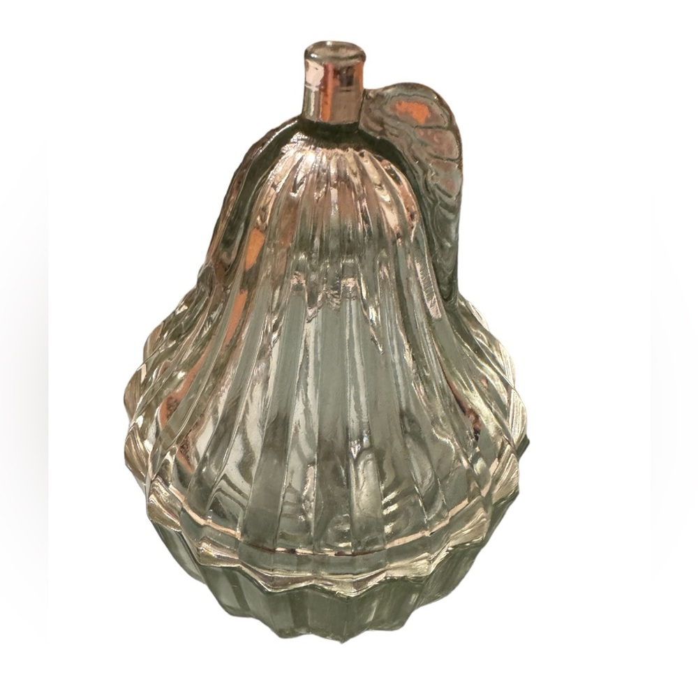 Vintage Crystal Curios “The Pear” Jeanette glass co.
